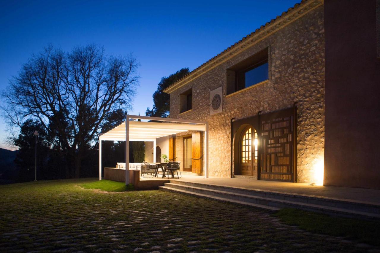 Casa Rural Masia Les Apieres El Pla de Manlleu Exterior foto