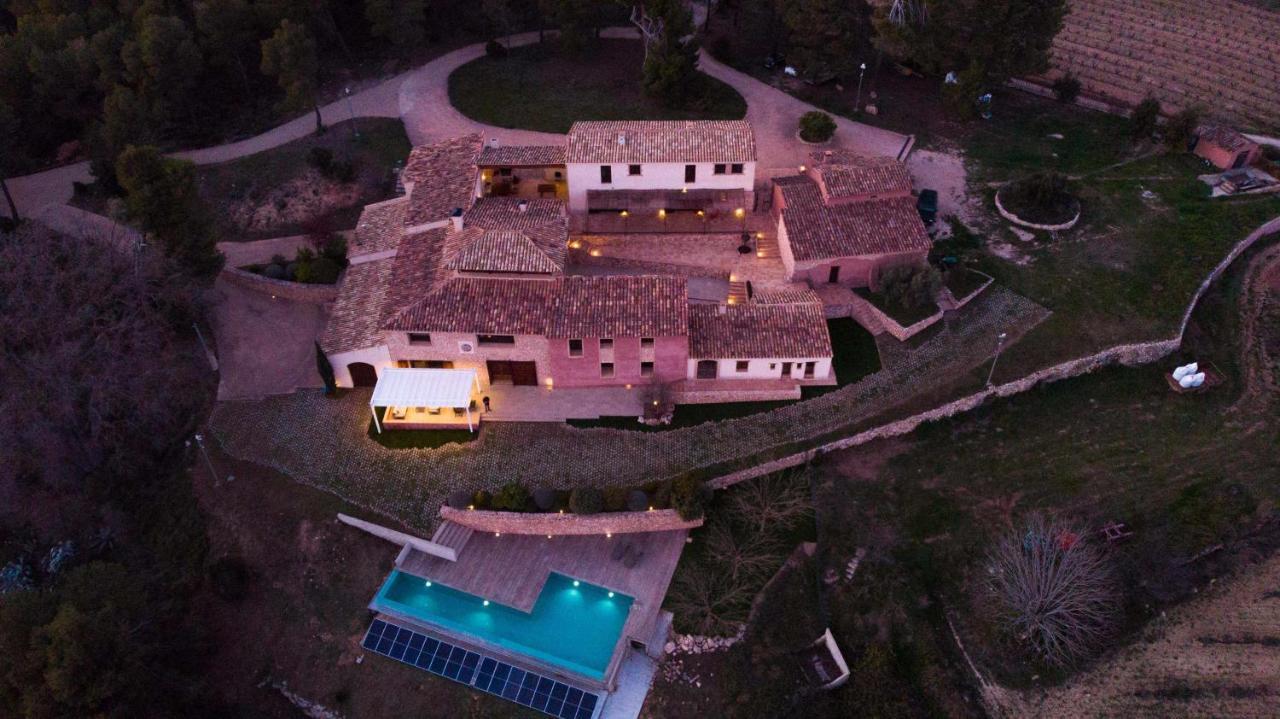 Casa Rural Masia Les Apieres El Pla de Manlleu Exterior foto