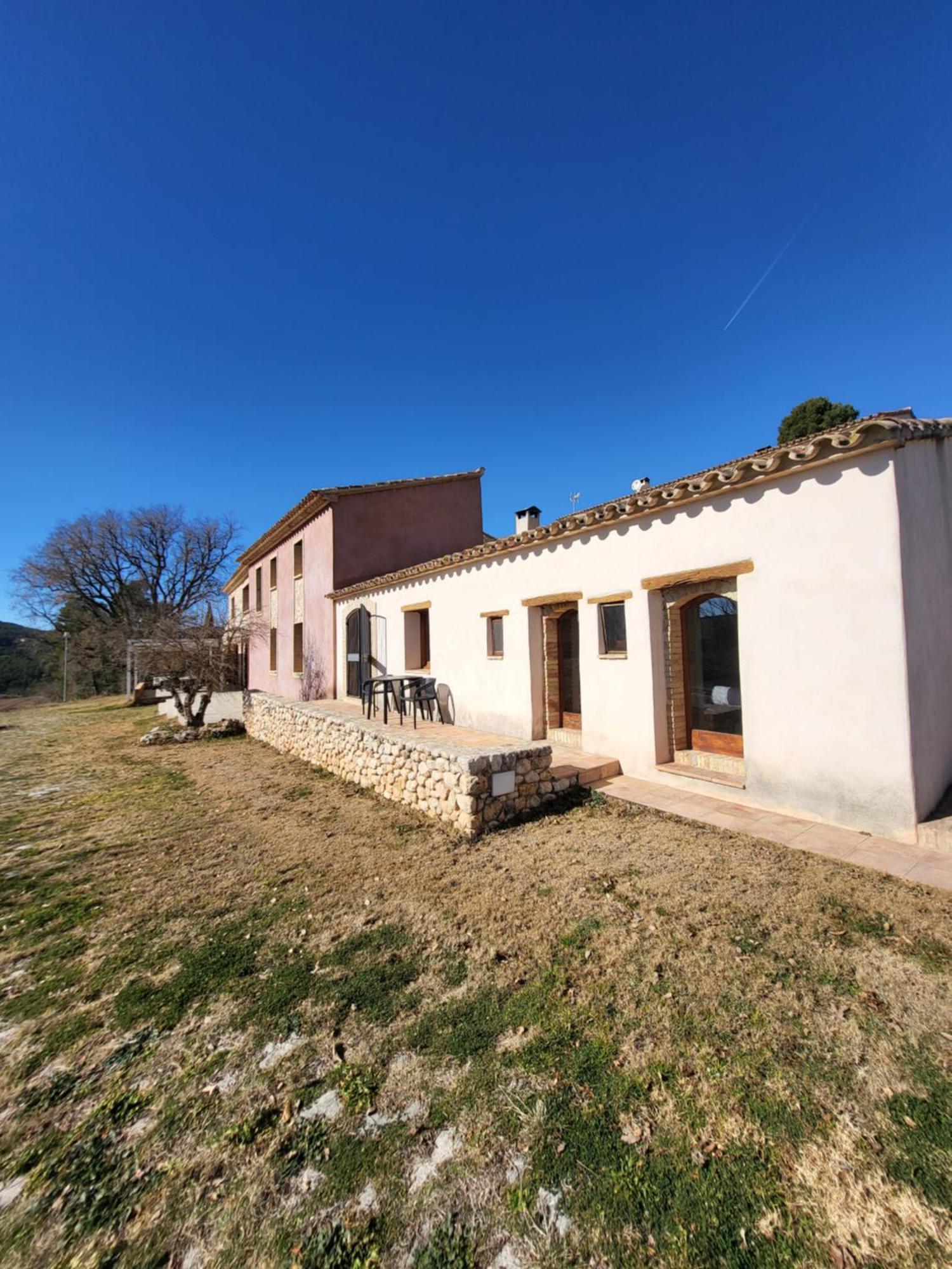 Casa Rural Masia Les Apieres El Pla de Manlleu Exterior foto