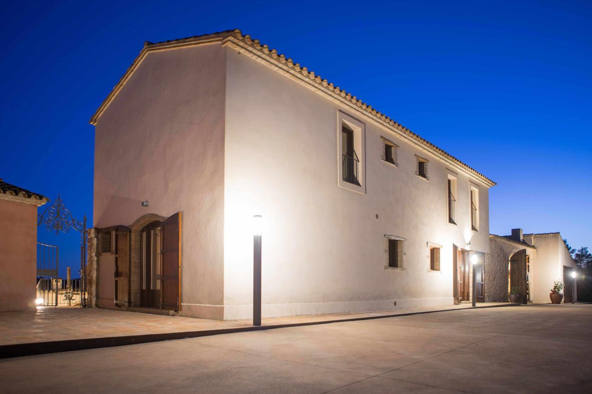 Casa Rural Masia Les Apieres El Pla de Manlleu Exterior foto