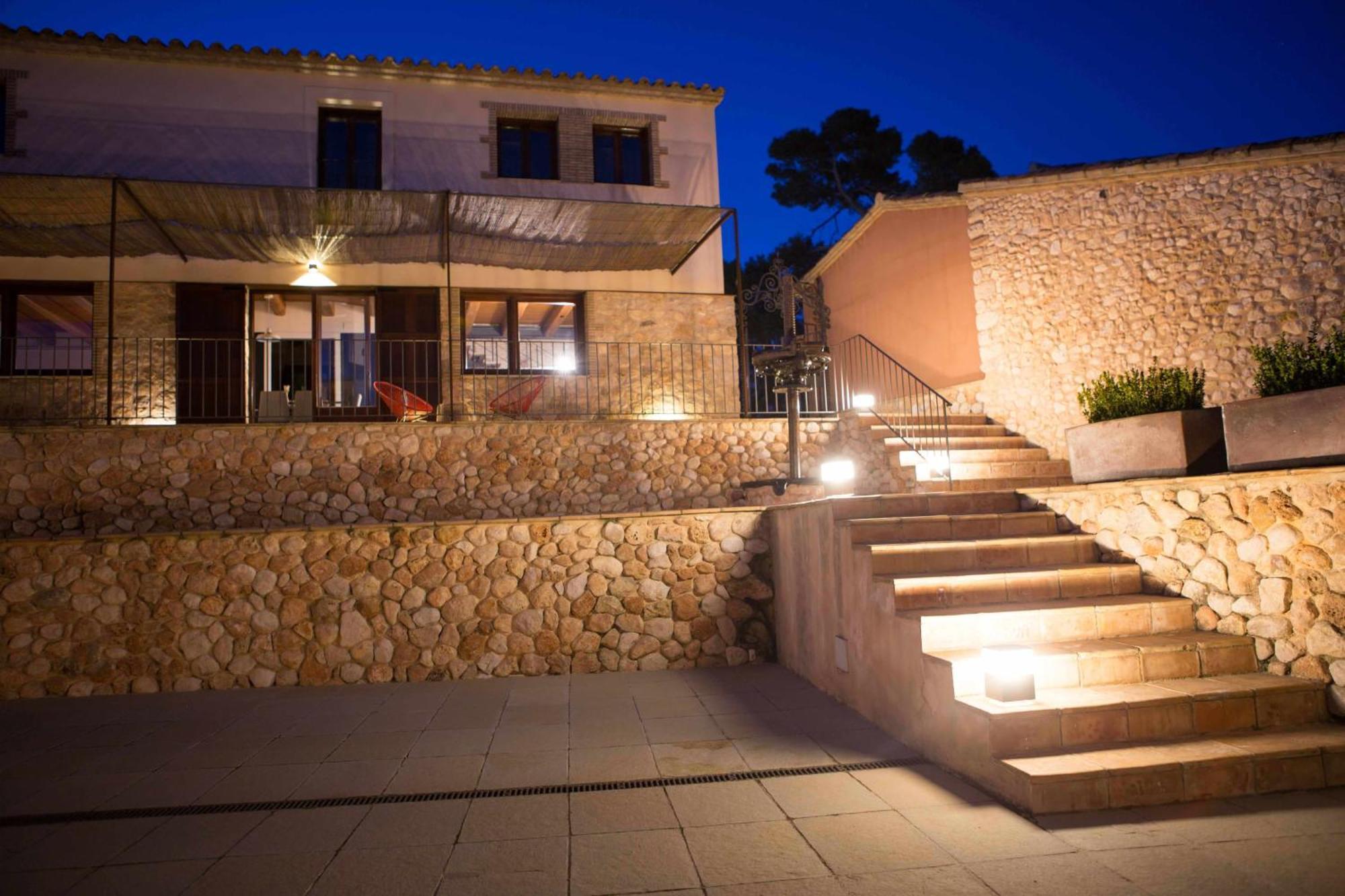 Casa Rural Masia Les Apieres El Pla de Manlleu Exterior foto