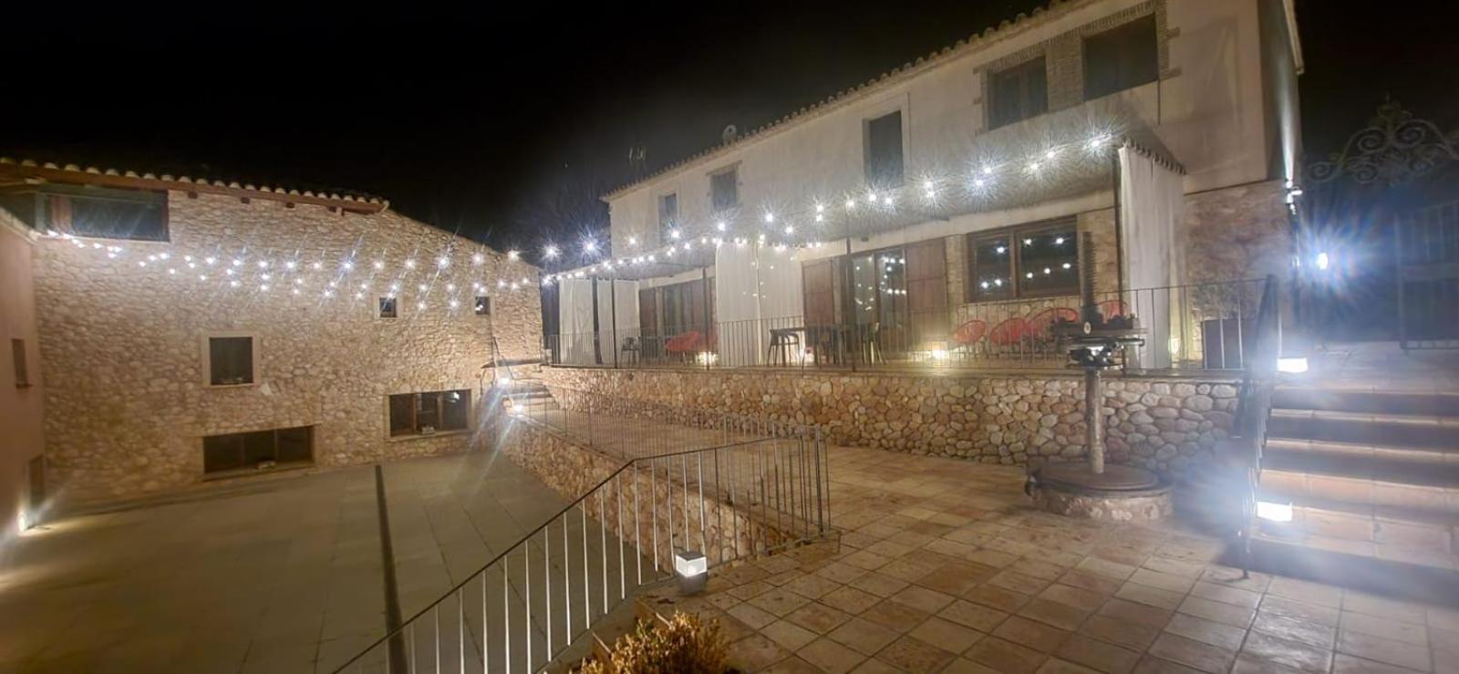 Casa Rural Masia Les Apieres El Pla de Manlleu Exterior foto